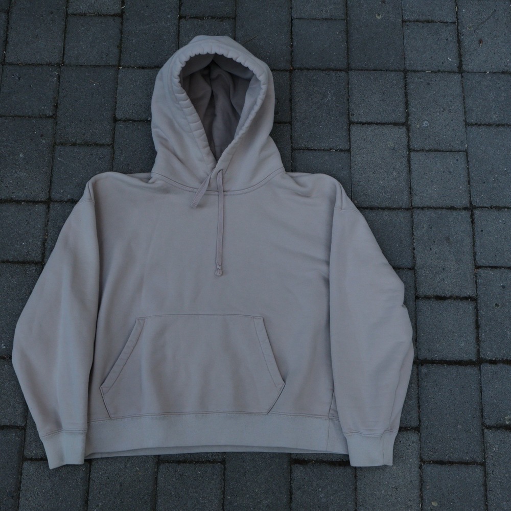 Public Tokyo Made In Japan Womens Boxy Fit Heavyweight Pullover Hoodie Euc Sz 2